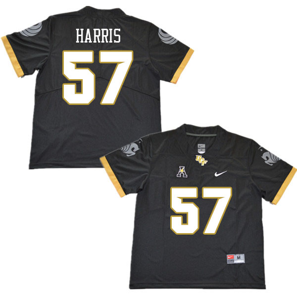 Youth #57 John Harris UCF Knights College Football Jerseys Stitched Sale-Black - Click Image to Close